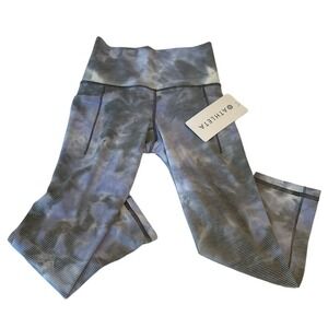 Athleta Leggings Salutation Stash Pocket II Capri Pants Women's XXS New With Tag